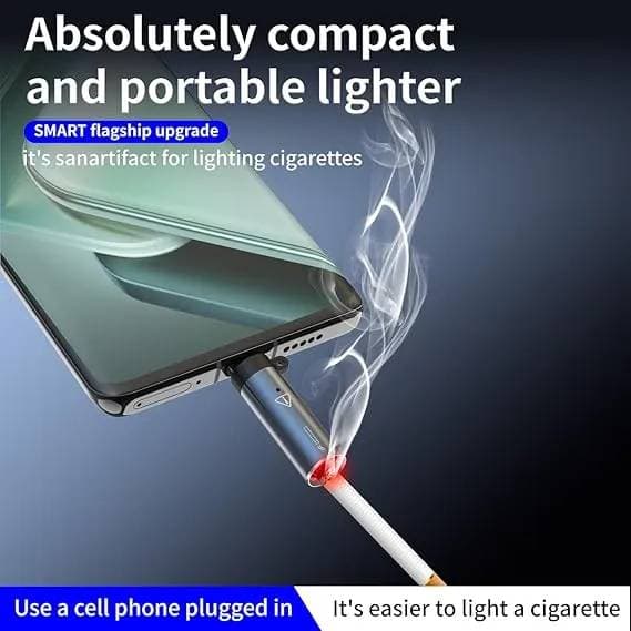 USB TYPE-C WINDPROOF ELECTRIC LIGHTER thumbnail 2
