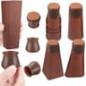 24 pcs Chair Leg Floor Protectors Felt Bottom, Chair Leg Covers 