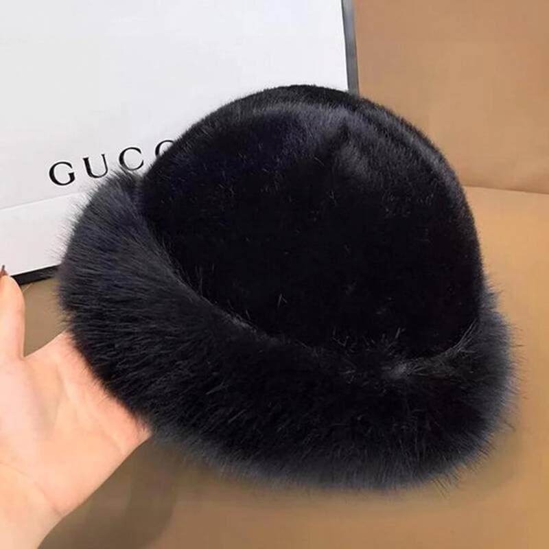 Mongolian Hat for Women(Black) thumbnail 3