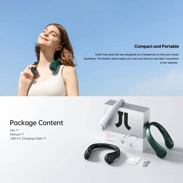 Portable Neck Fan thumbnail 2