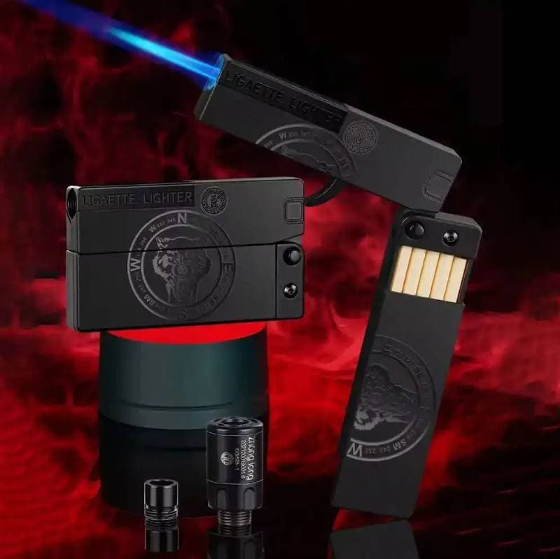 Windproof Folding Gun Lighter thumbnail 2