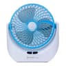 RECHARGEABLE TABLE FAN WITH LED LIGHT