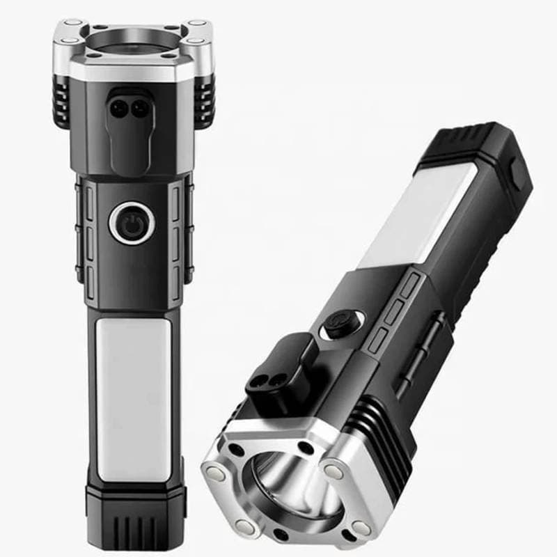 5/1 RECHARGEABLE TORCH LIGHT WITH POWER BANK thumbnail 3