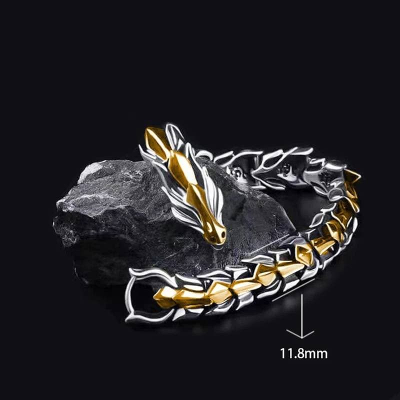 Stainless Steel Dragon Bracelet (2024) thumbnail 4