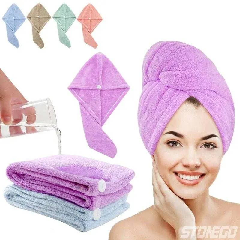 Microfiber Hair Towel (GREY COLOUR) thumbnail 2