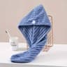 Microfiber Hair Towel (BLUE)