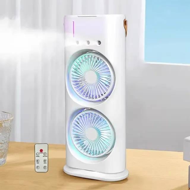 Double Ended Rechargeable Spray Fan